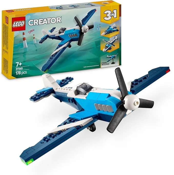 LEGO Creator - Aéronef: l’avion de course - 31160