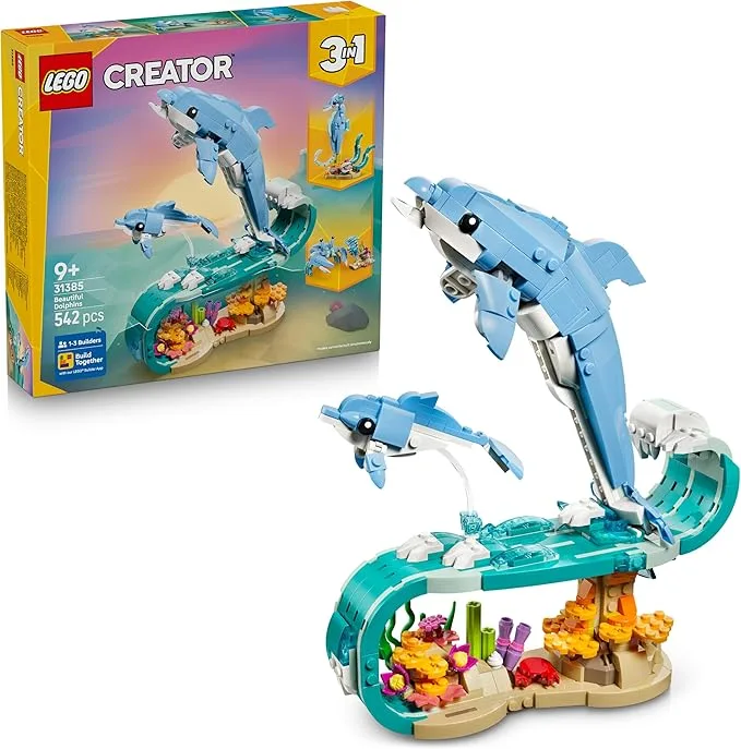 LEGO Creator - Créator Animaux Marins les Beaux Dauphins - 31385
