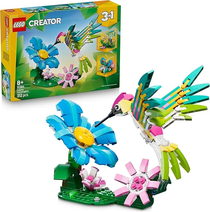 LEGO Creator - Créator Animaux Sauvage Le Colibri Coloré - 31384