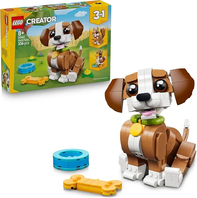 LEGO Creator - Créator les Adorables animeaux le Chiot Joueur - 31382