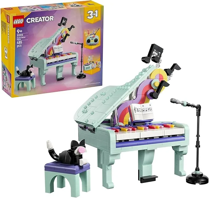 LEGO Creator - Décoration musicale: piano et chat - 31392