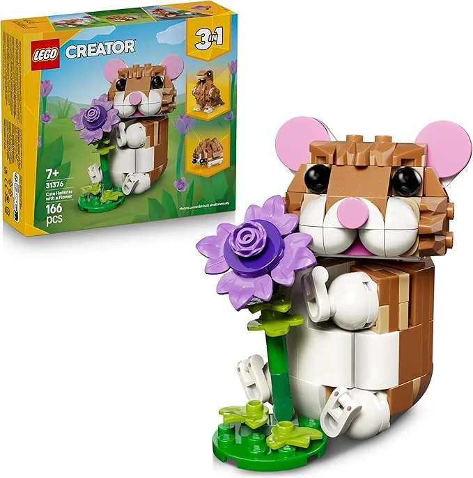 LEGO Creator - l'Adorable Hamster et la Fleur - 31376