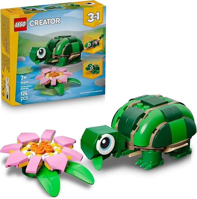 LEGO Creator - La tortue et la fleur de Nenup - 31377