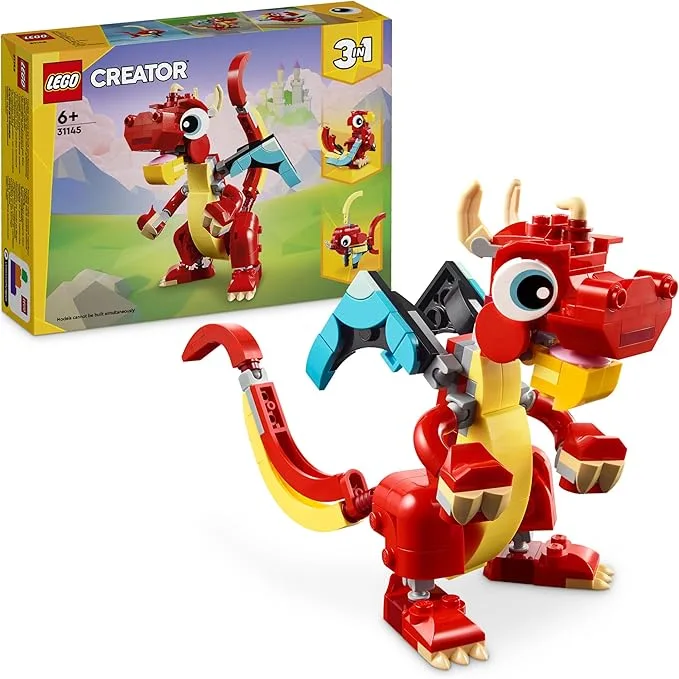 LEGO Creator - Le dragon rouge - 31145