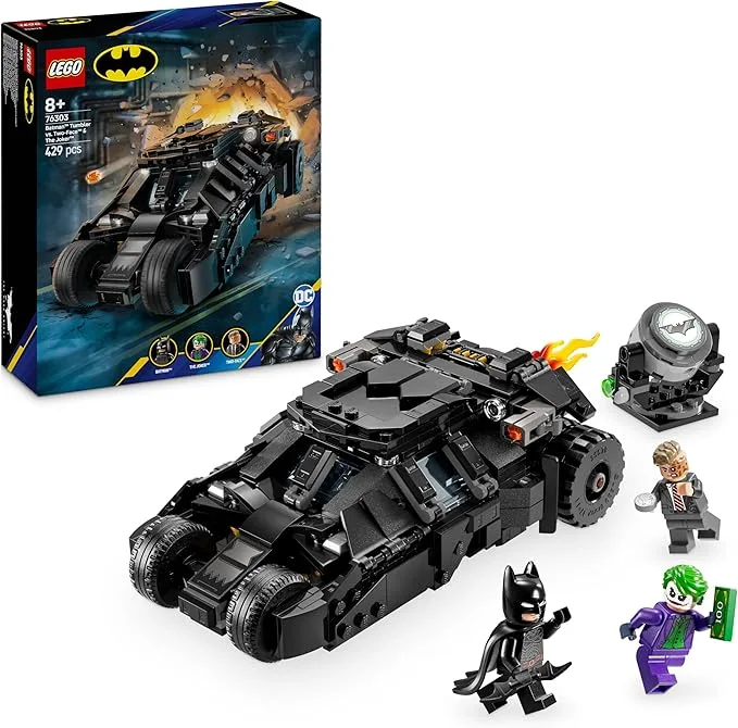 LEGO DC / Batman - DC Comics La Batmobile Tumbler de Batman contre Double-Face et Le Joker - 76303