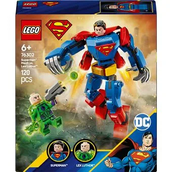 LEGO DC / Batman – Super Heroes Le robot de Superman contre Lex Luthor – 76302