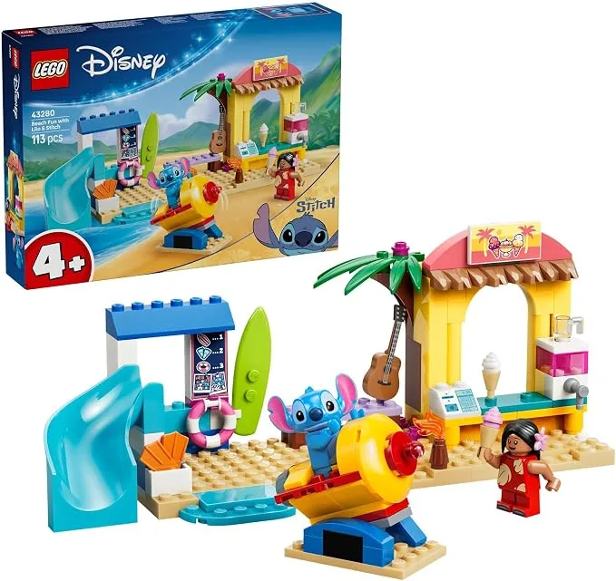 LEGO Disney - Jeux de plage avec Lilo et Stitch - 43280
