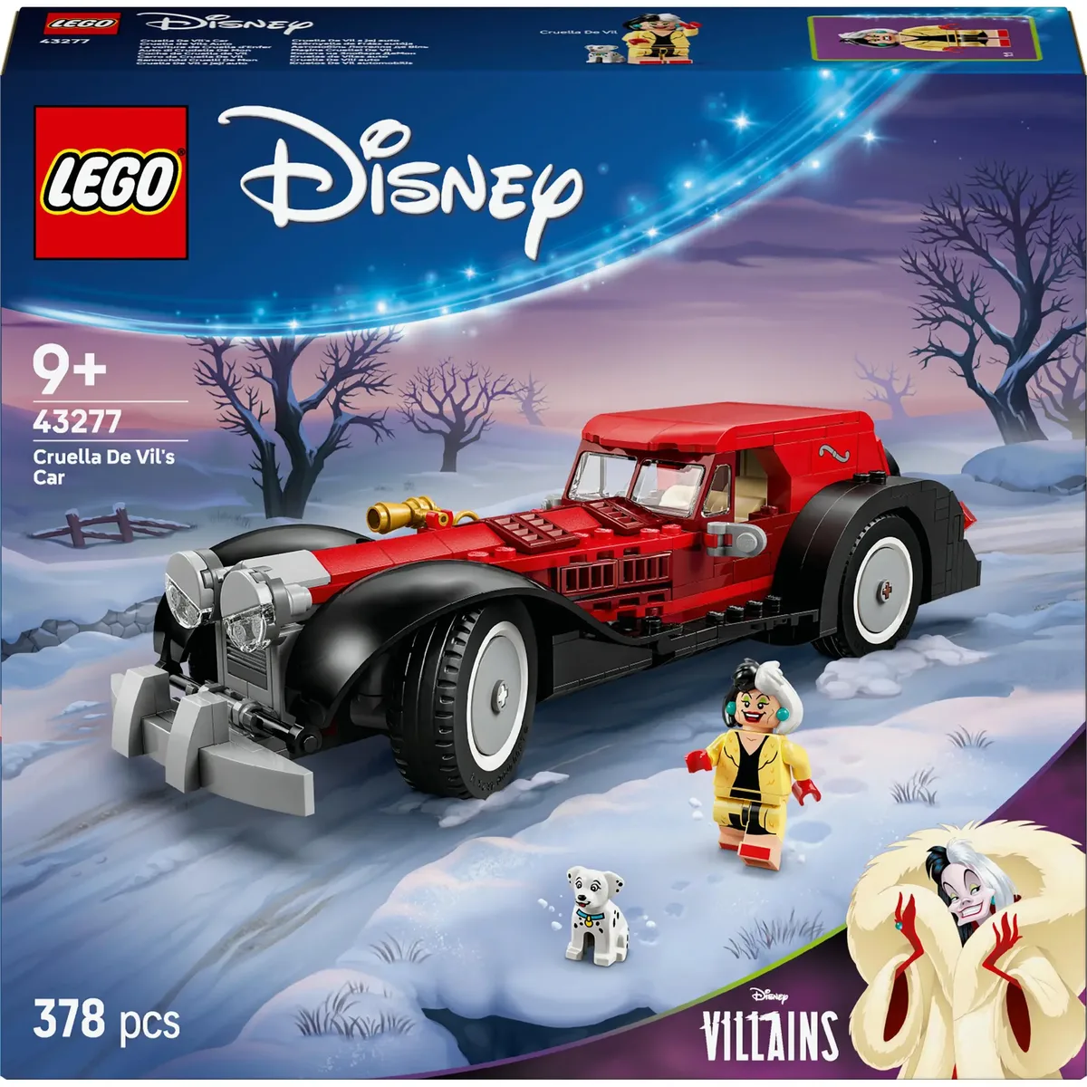 LEGO Disney - La voiture de Cruella d’Enfer - 43277