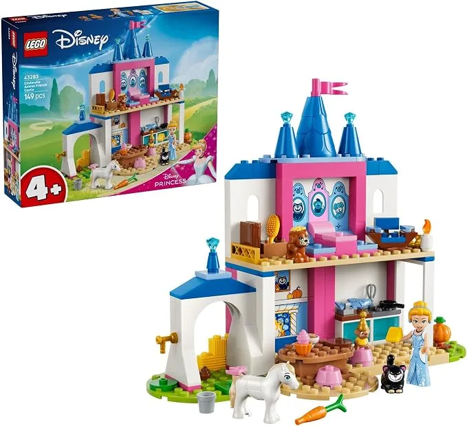 LEGO Disney - Le Château de Cendrillon et ses amis animaux - 43283