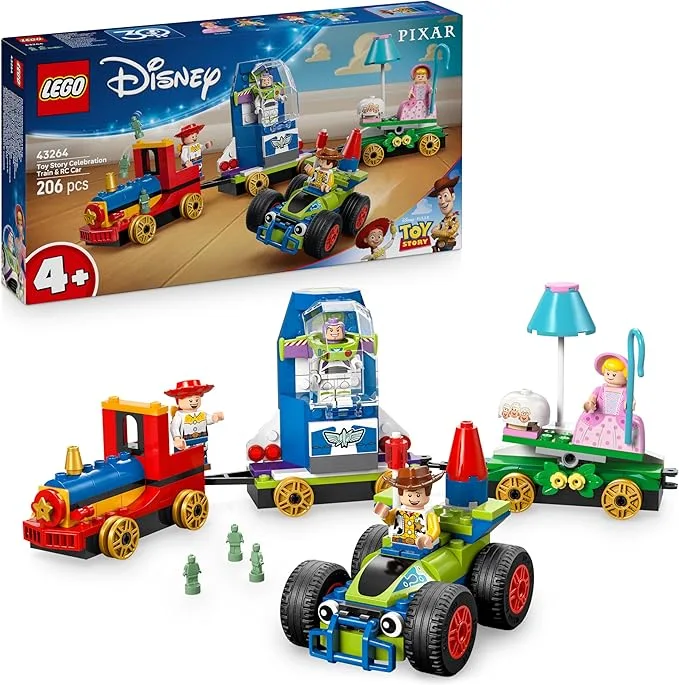 LEGO Disney - Le Train en Fête et Voiture RC Toy Story - 43264
