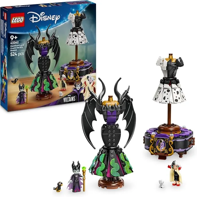 LEGO Disney - Les robes de Maléfique et Cruella D’Enfer - 43262