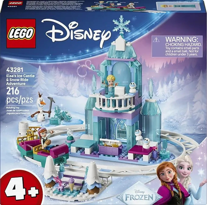 LEGO Disney - Princess le Château de Glace et la Piste Enneigée d'Elsa - 43281