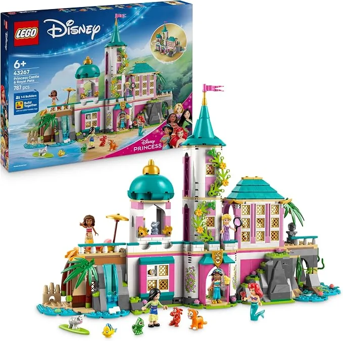 LEGO Disney - Princess Le Château des Princesses et les Animaux Royaux - 43267