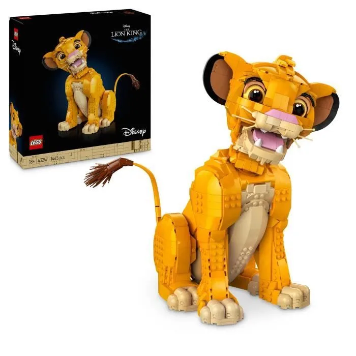 LEGO Disney - Simba, le jeune Roi lion - 43247