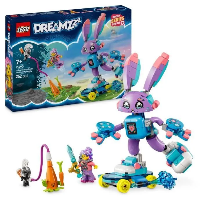 LEGO DREAMZzz – Izzie et Bunchurro le lapin Gamer – 71490