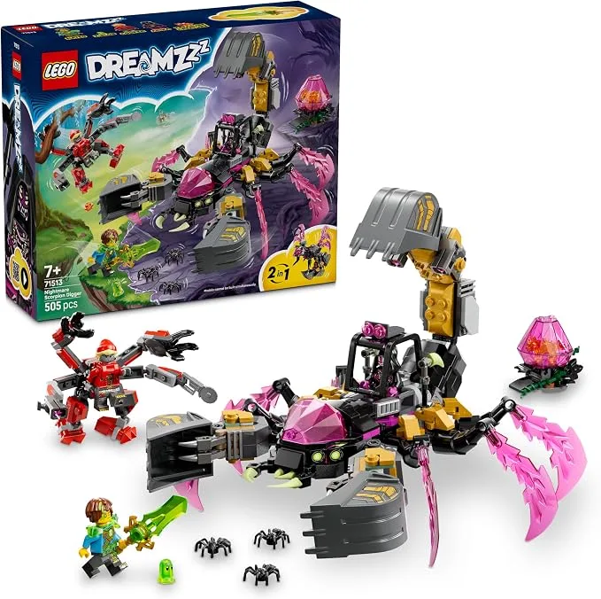 LEGO DREAMZzz - la Pelleteuse Scorpion des Cauchemars - 71513