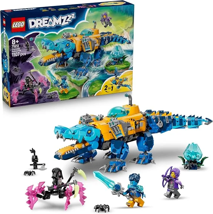 LEGO DREAMZzz - le Sous-Marin crocodile - 71512