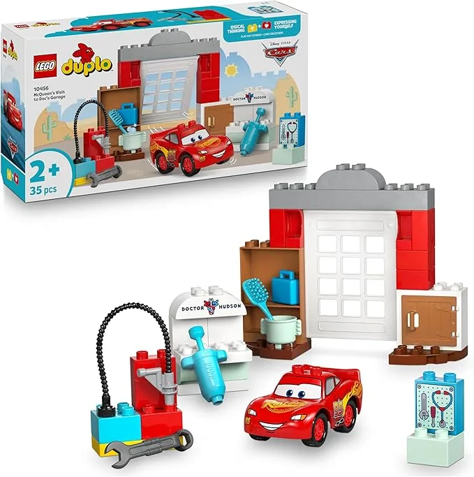 LEGO Duplo - │ Disney Et Pixar Cars La Visite De Mcqueen Au Garage De Doc - 10456