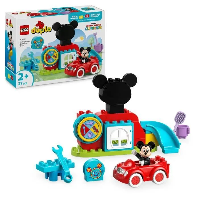 LEGO Duplo - Disney La Maison et la Voiture de Mickey - 10454