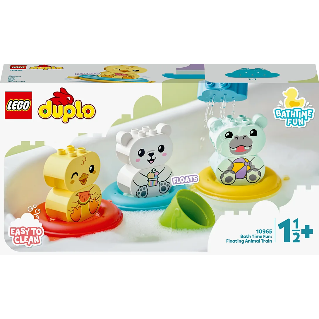 LEGO Duplo - Jouet de bain: le train flottant des animaux - 10965