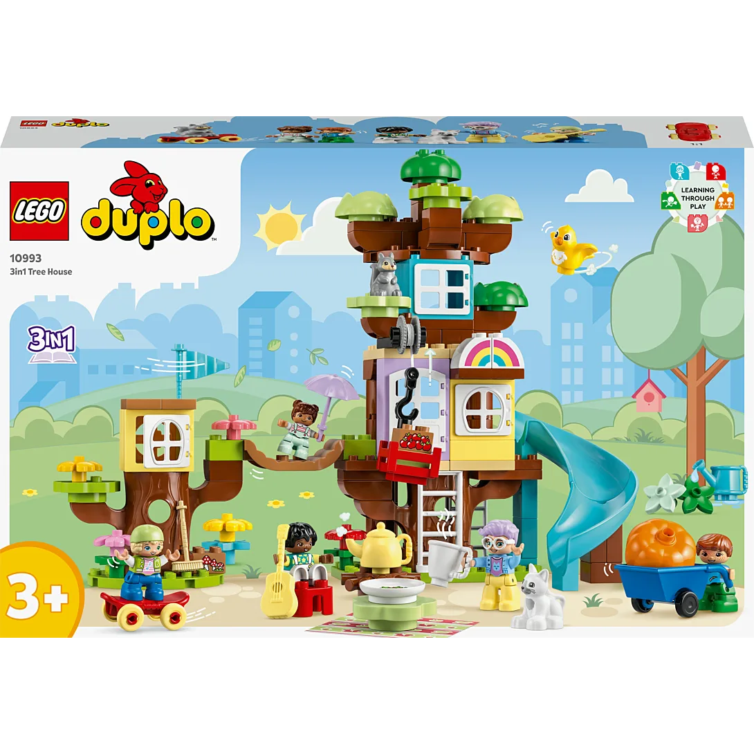 LEGO Duplo - La cabane dans l’arbre 3-en-1 - 10933