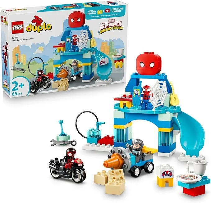 LEGO Duplo - Le quartier général de l’équipe Spidey - 10464