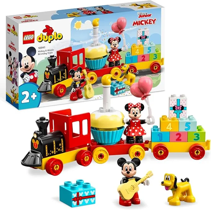 LEGO Duplo - Le train d’anniversaire de Mickey et Minnie - 10941