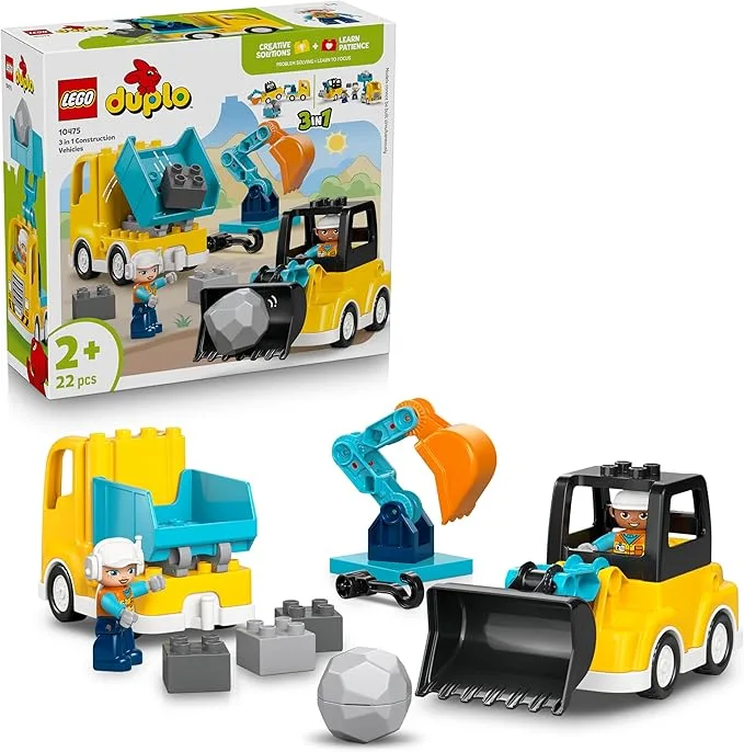 LEGO Duplo - les Véhicules de chantier 3 en 1 - 10475