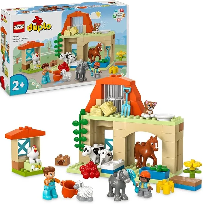 LEGO Duplo - Ma Ville Prendre Soin des Animaux de la Ferme - 10416