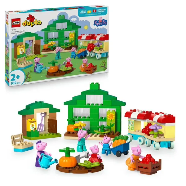 LEGO Duplo - Peppa Pig: Le Jardin de Papy Pig et la Serre - 10461