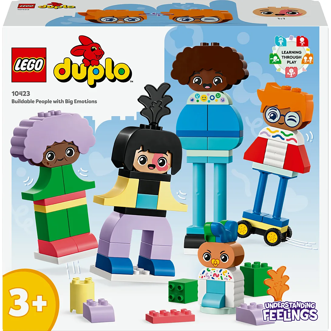 LEGO Duplo - Personnages à construire aux différentes émotions - 10423