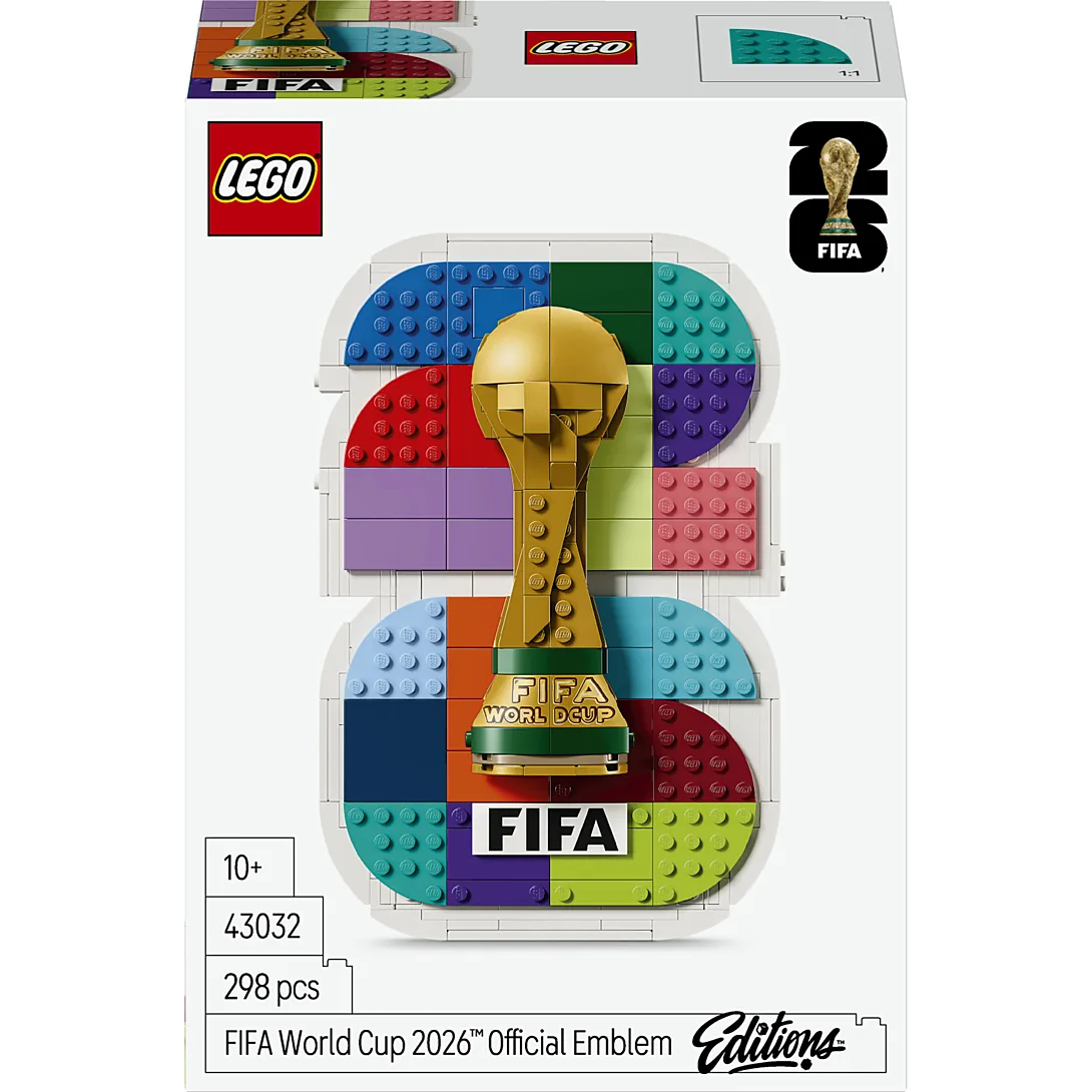 LEGO Editions - Football Emblème officiel de la FIFA World Cup 2026 - 43032
