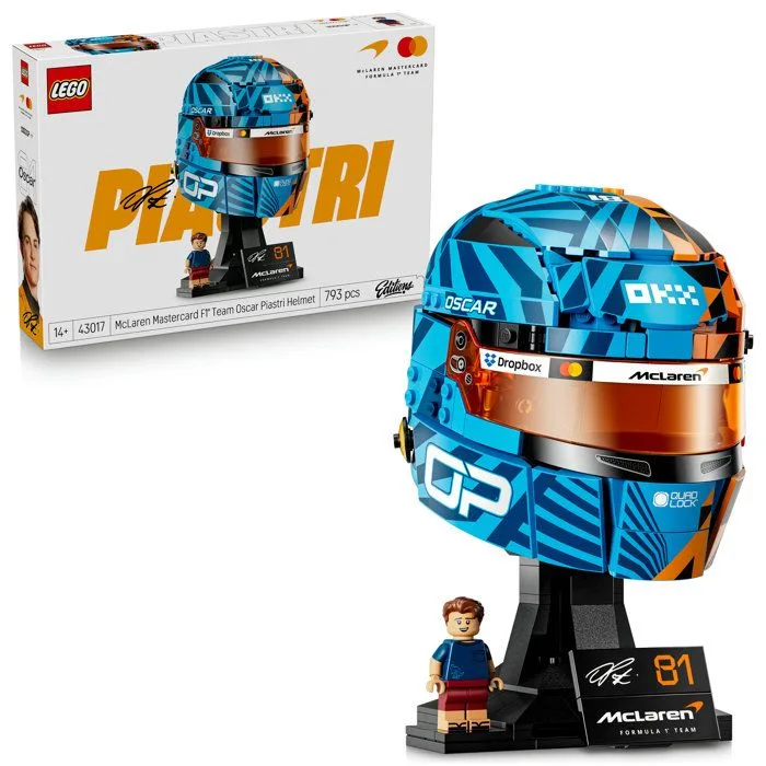 LEGO Editions - McLaren Mastercard F1 Team Oscar Piastri Helmet - 43017