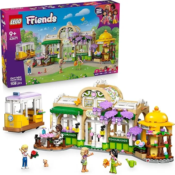 LEGO Friends - Café des Plantes et Kiosque à Fleurs - 42671