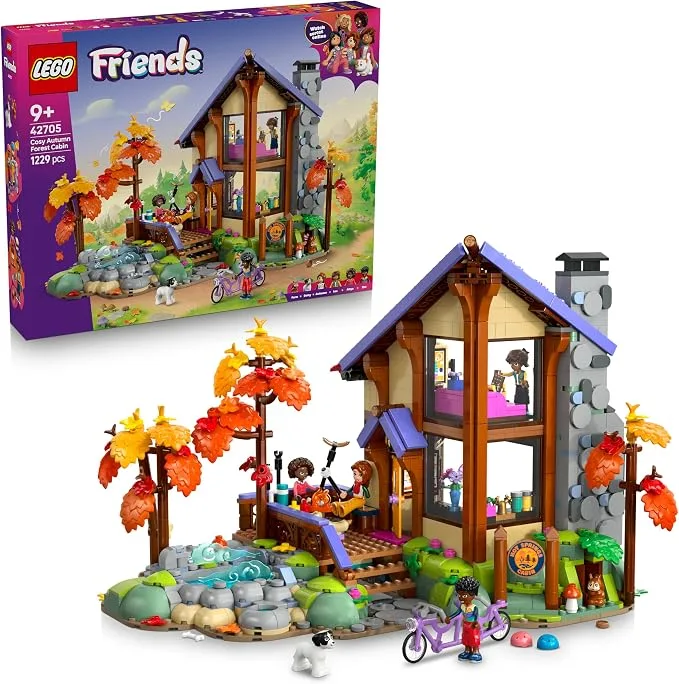 LEGO Friends - La cabane chaleureuse dans la forêt - 42705