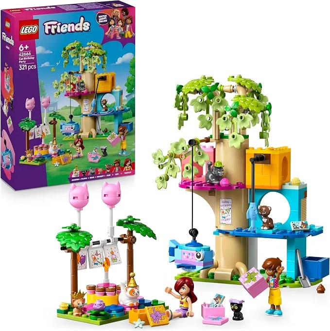 LEGO Friends - La fête d’anniversaire et l’arbre à chats - 42666