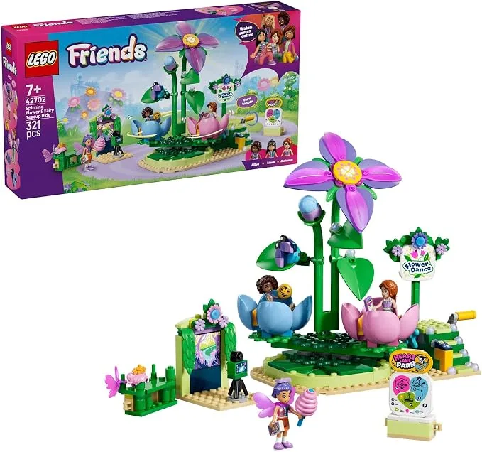 LEGO Friends - La fleur tournoyante et les tasses à thé féériques - 42702