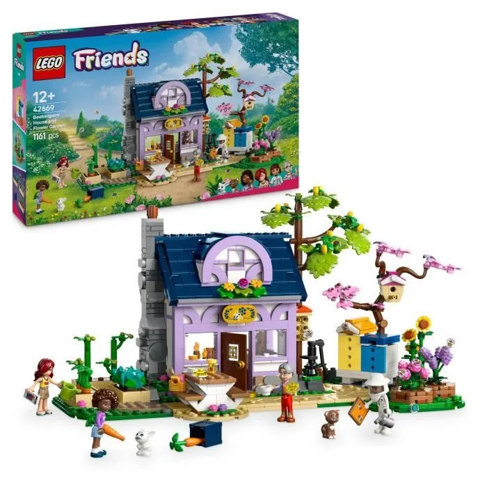 LEGO Friends - La maison des apiculteurs et le jardin fleuri - 42669