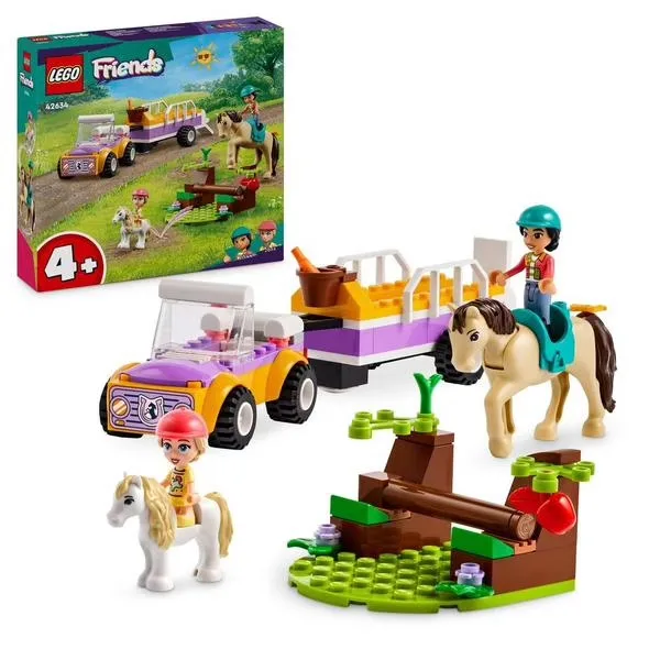 LEGO Friends – La Remorque du Cheval et du Poney – 42634