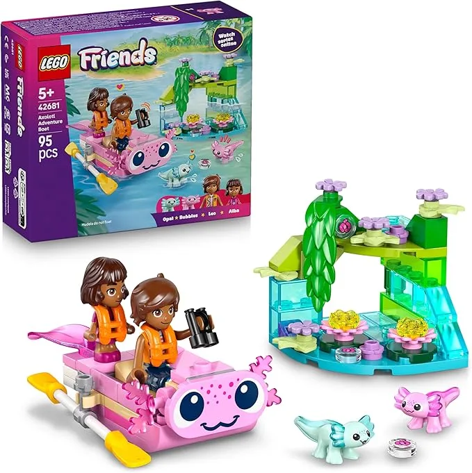 LEGO Friends - le bateau d'Aventures Axolotl - 42681