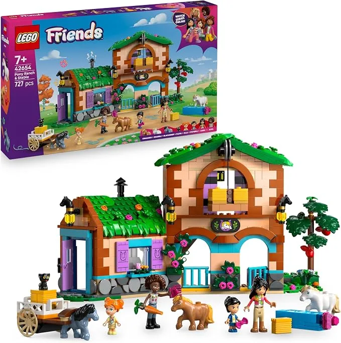 LEGO Friends - Le Ranch et les Écuries des Poneys - 42654
