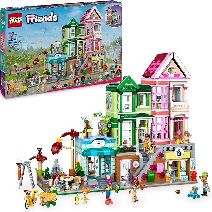 LEGO Friends - Les Appartements et boutiques de Heartlake City - 42670