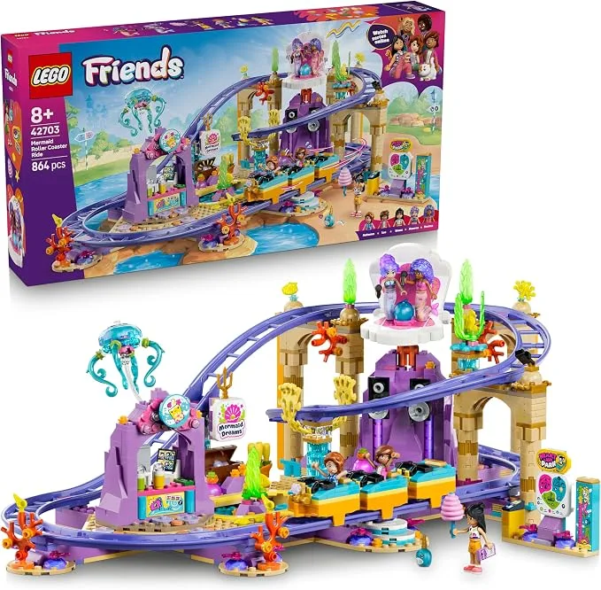 LEGO Friends - Les montagnes russes des sirènes - 42703