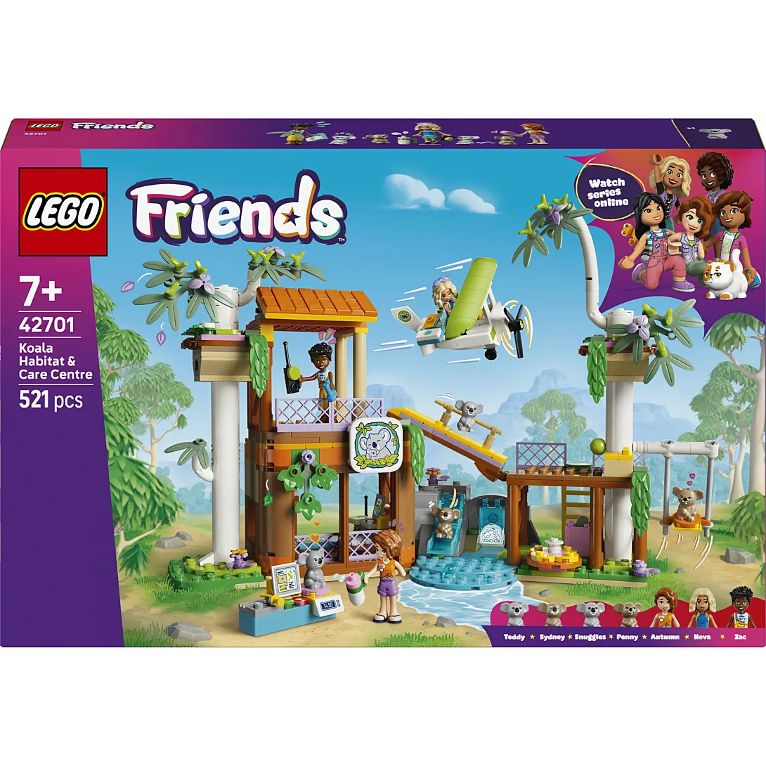 LEGO Friends - L’Habitat et le Centre de Soins des Koalas - 42701