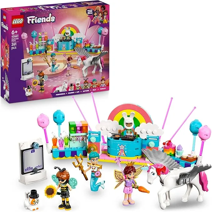 LEGO Friends - Soirée Déguisée avec une Licorne et une Fée - 42661
