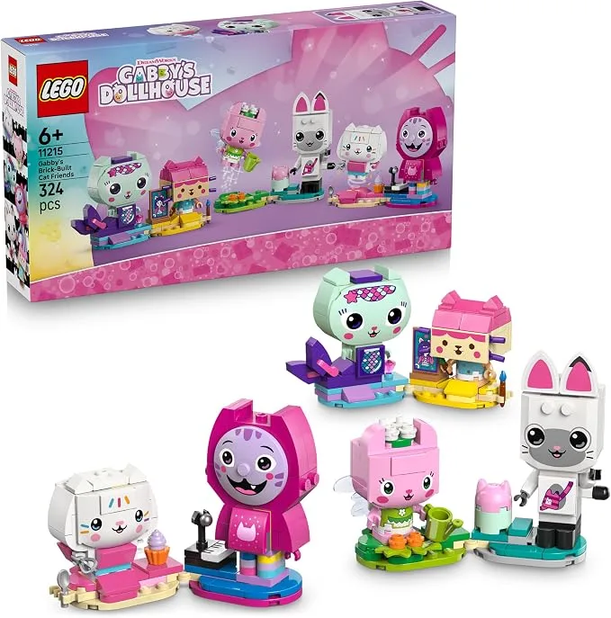 LEGO Gabby et la Maison Magique - Gabby's Dollhouse les Gabbychats en Briques - 11215