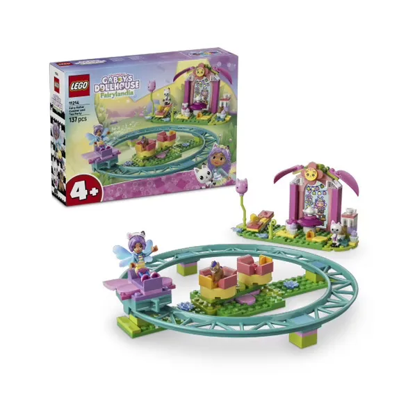 LEGO Gabby et la Maison Magique - Les montagnes russes et le goûter des fées - 11214