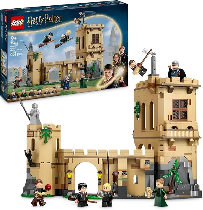 LEGO Harry Potter - Le château de Poudlard: Les Cours de vol - 76447