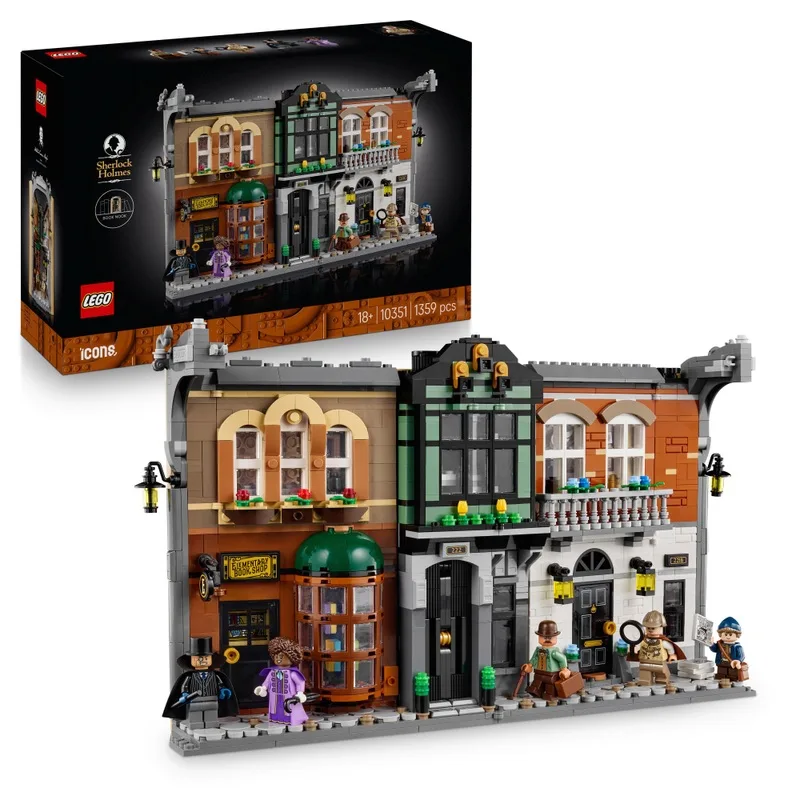 LEGO Icons - Book Nook: Sherlock Holmes - 10351
