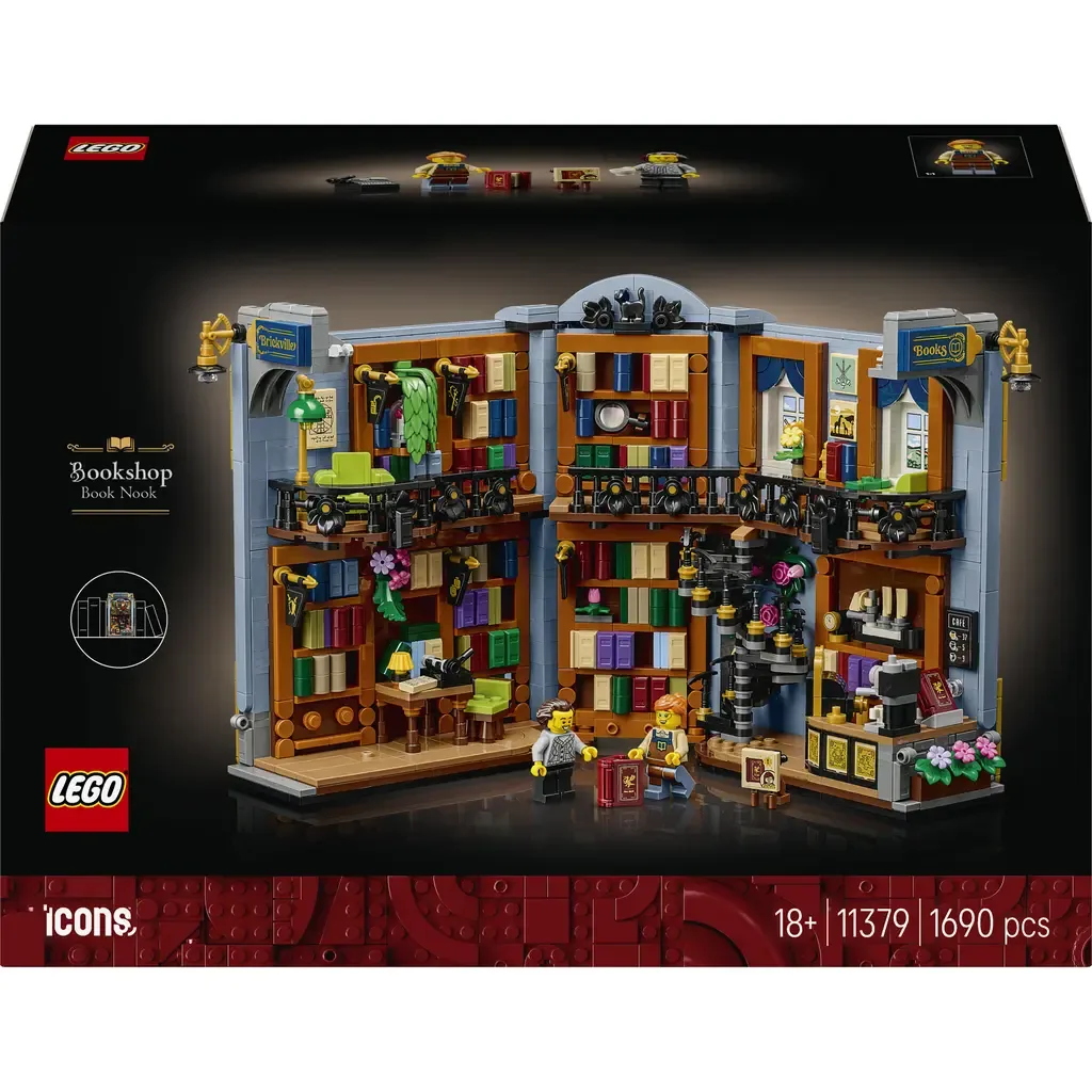 LEGO Icons - La librairie Book Nook - 11379